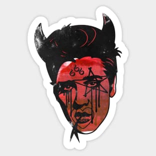 Hellvis Sticker